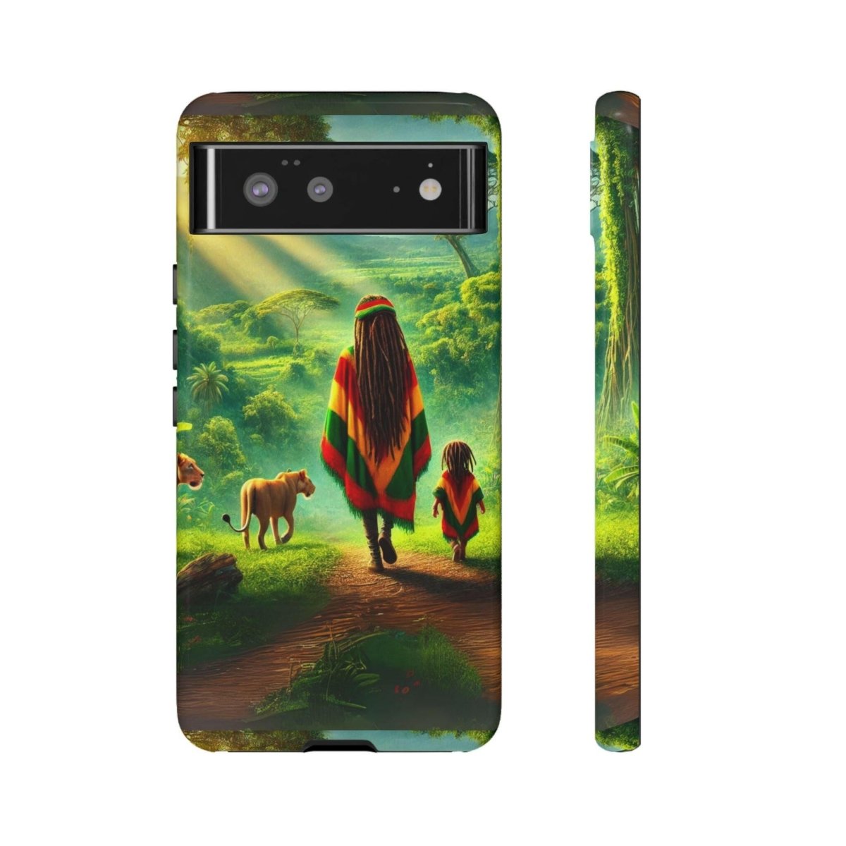 Reggae Jungle Tough Phone Case - MKCM Modern Designs