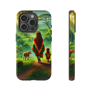 Reggae Jungle Tough Phone Case - MKCM Modern Designs