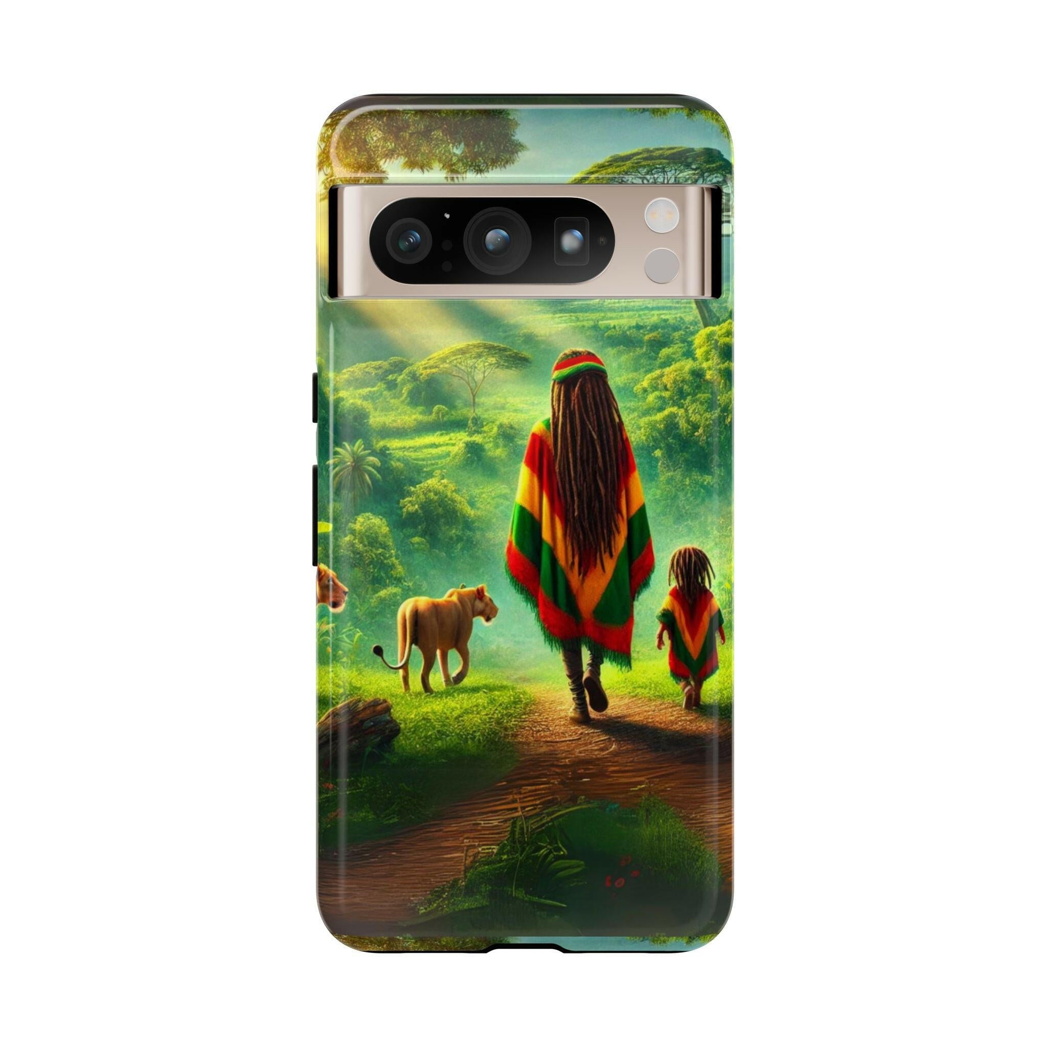 Reggae Jungle Tough Phone Case - MKCM Modern Designs