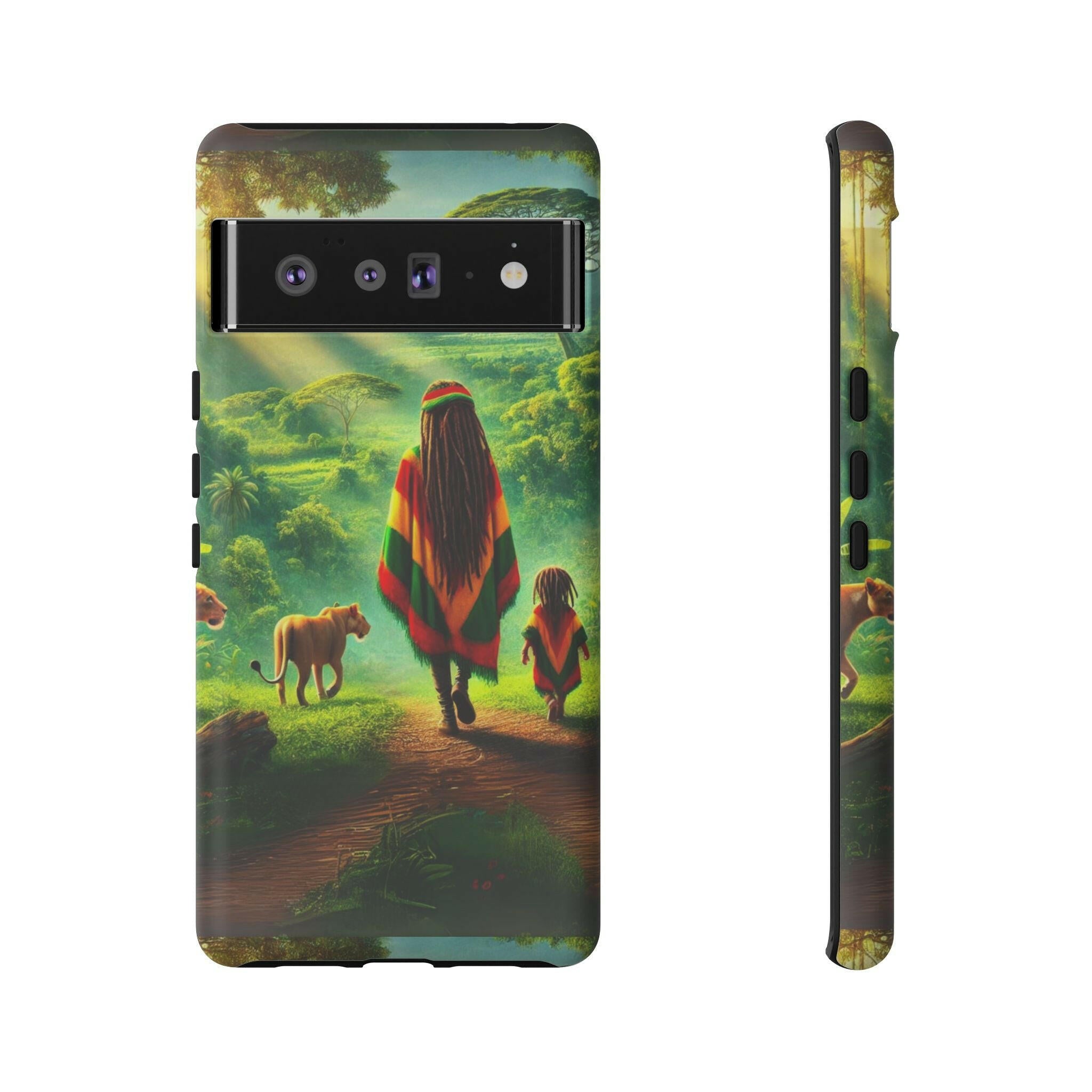 Reggae Jungle Tough Phone Case - MKCM Modern Designs