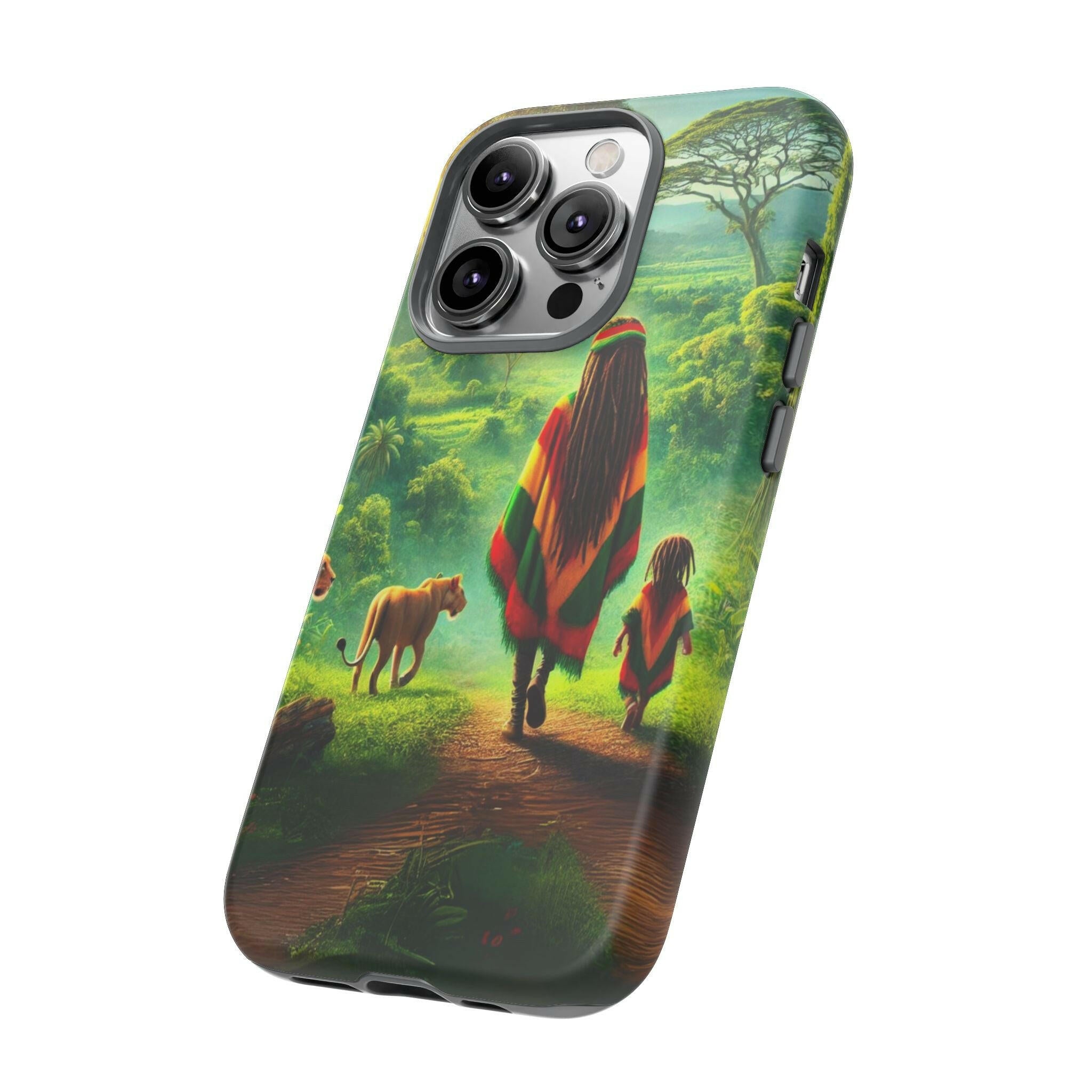 Reggae Jungle Tough Phone Case - MKCM Modern Designs