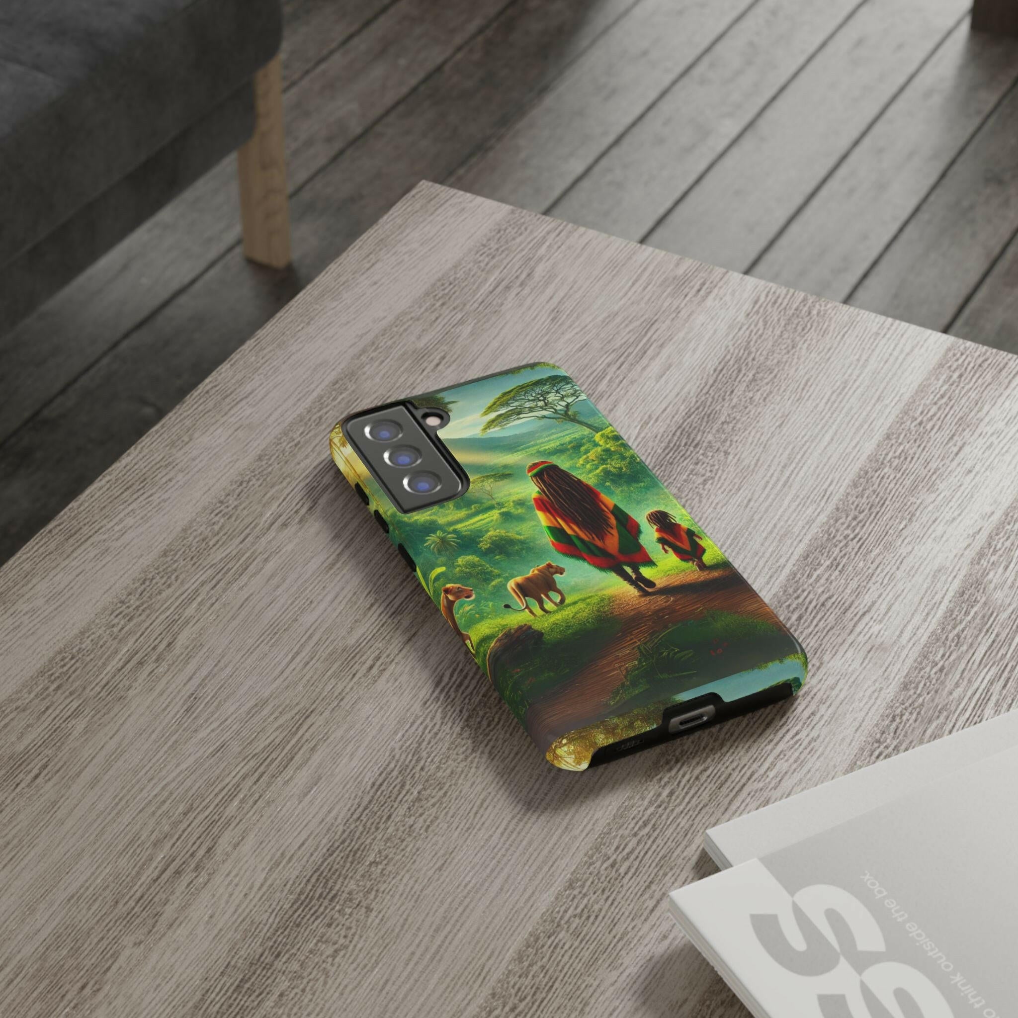 Reggae Jungle Tough Phone Case - MKCM Modern Designs