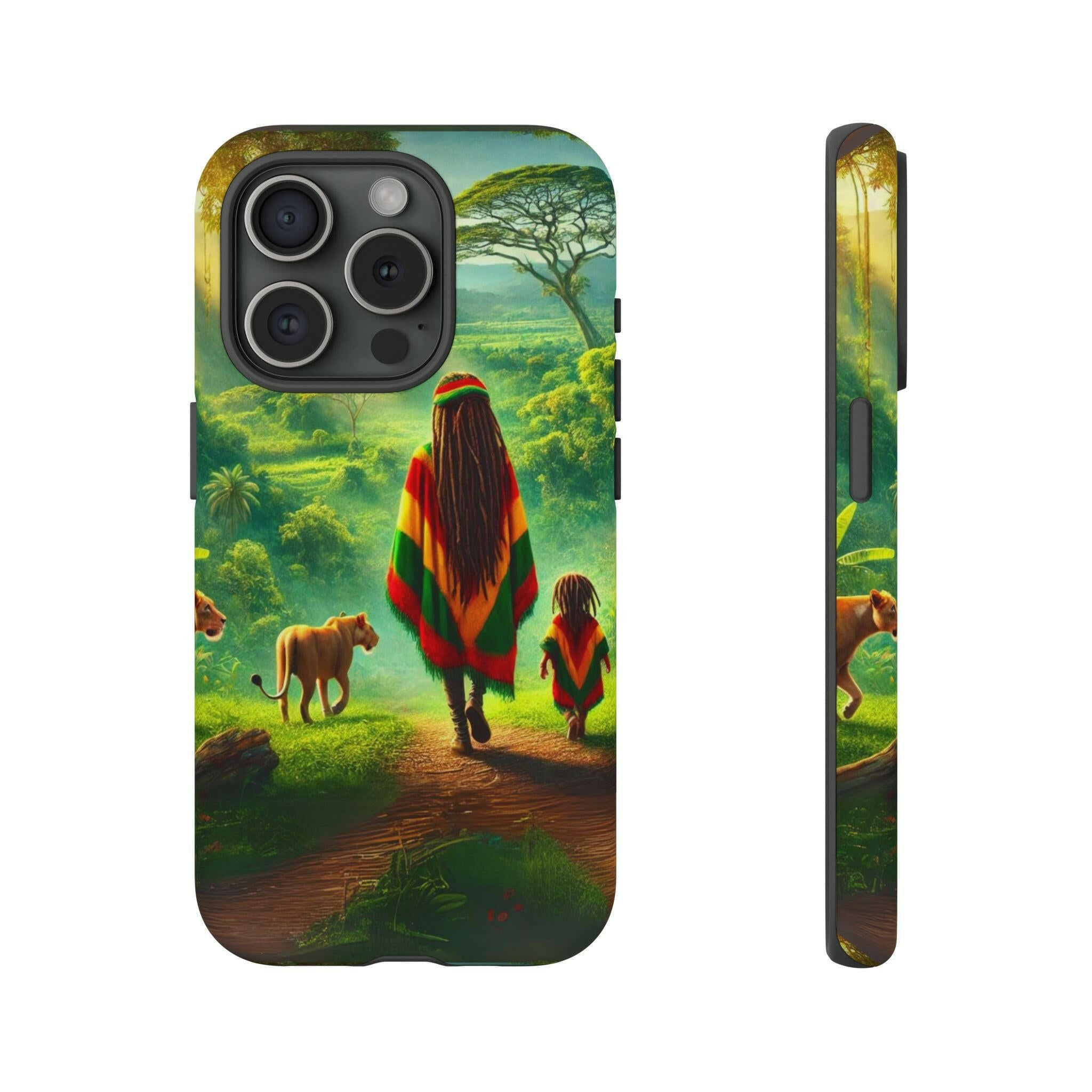 Reggae Jungle Tough Phone Case - MKCM Modern Designs