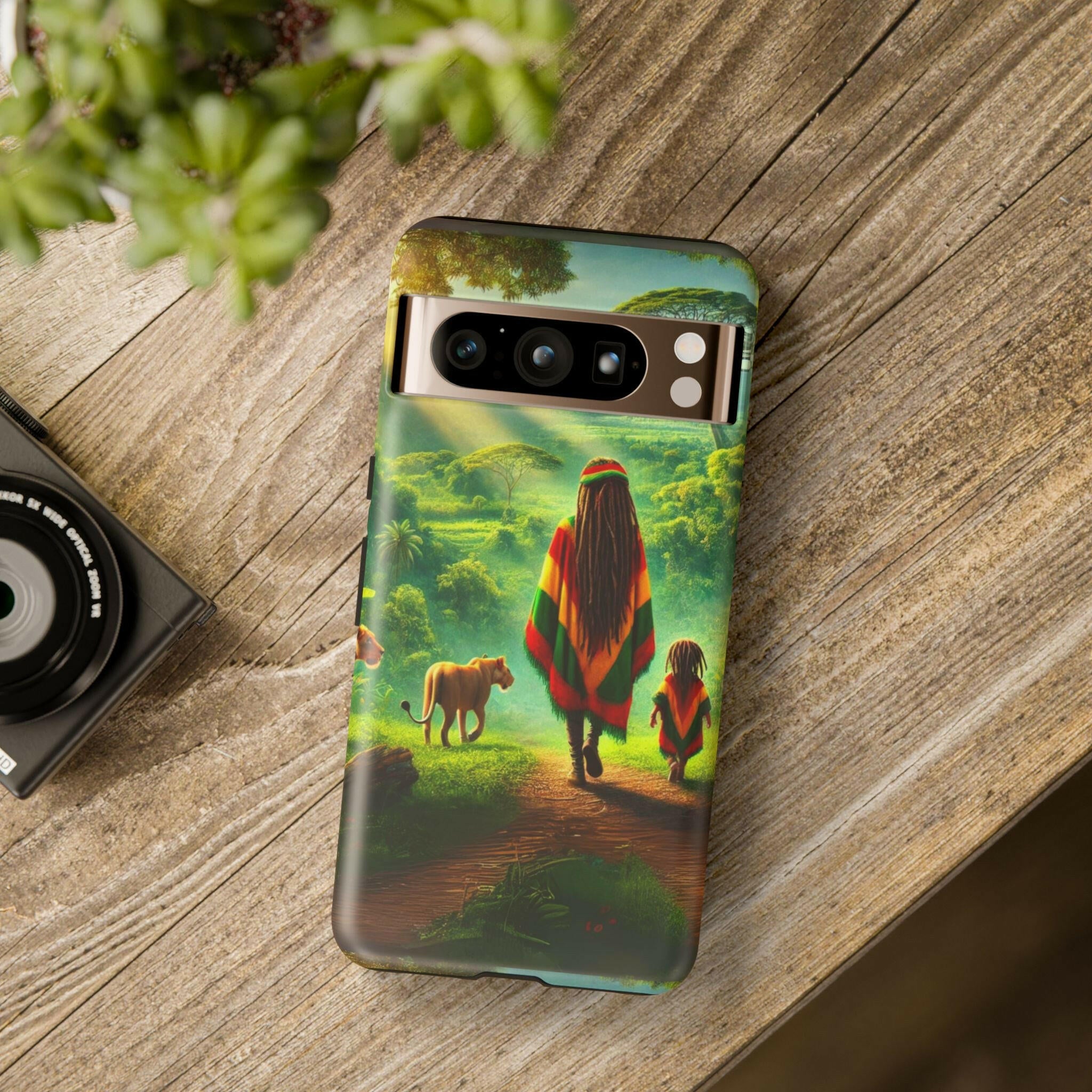 Reggae Jungle Tough Phone Case - MKCM Modern Designs