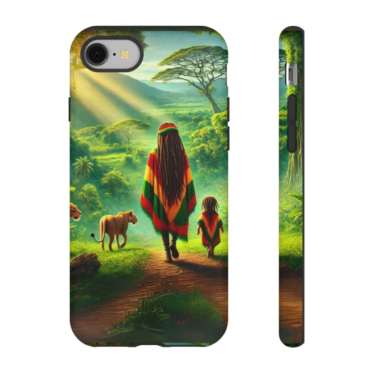 Reggae Jungle Tough Phone Case - MKCM Modern Designs