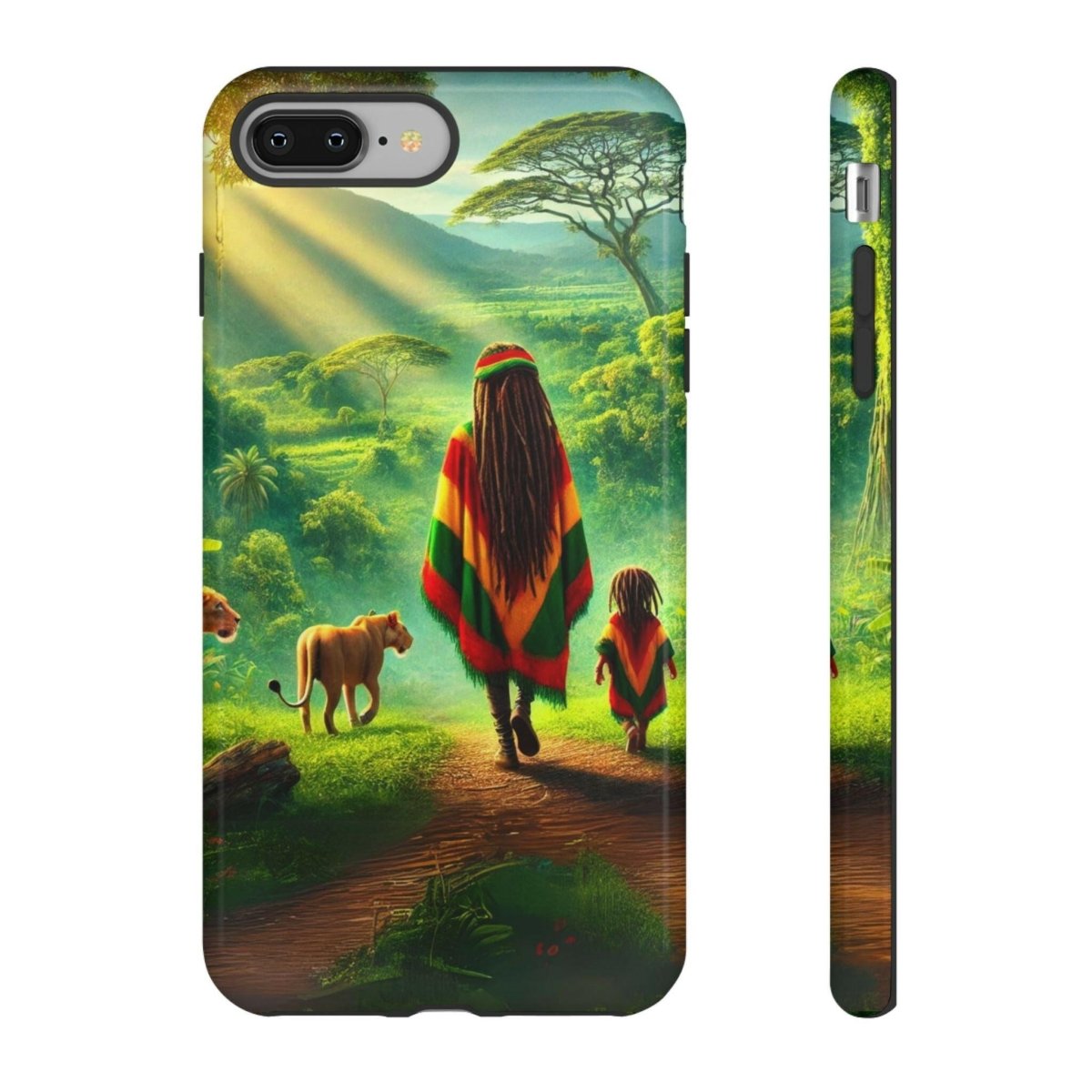 Reggae Jungle Tough Phone Case - MKCM Modern Designs