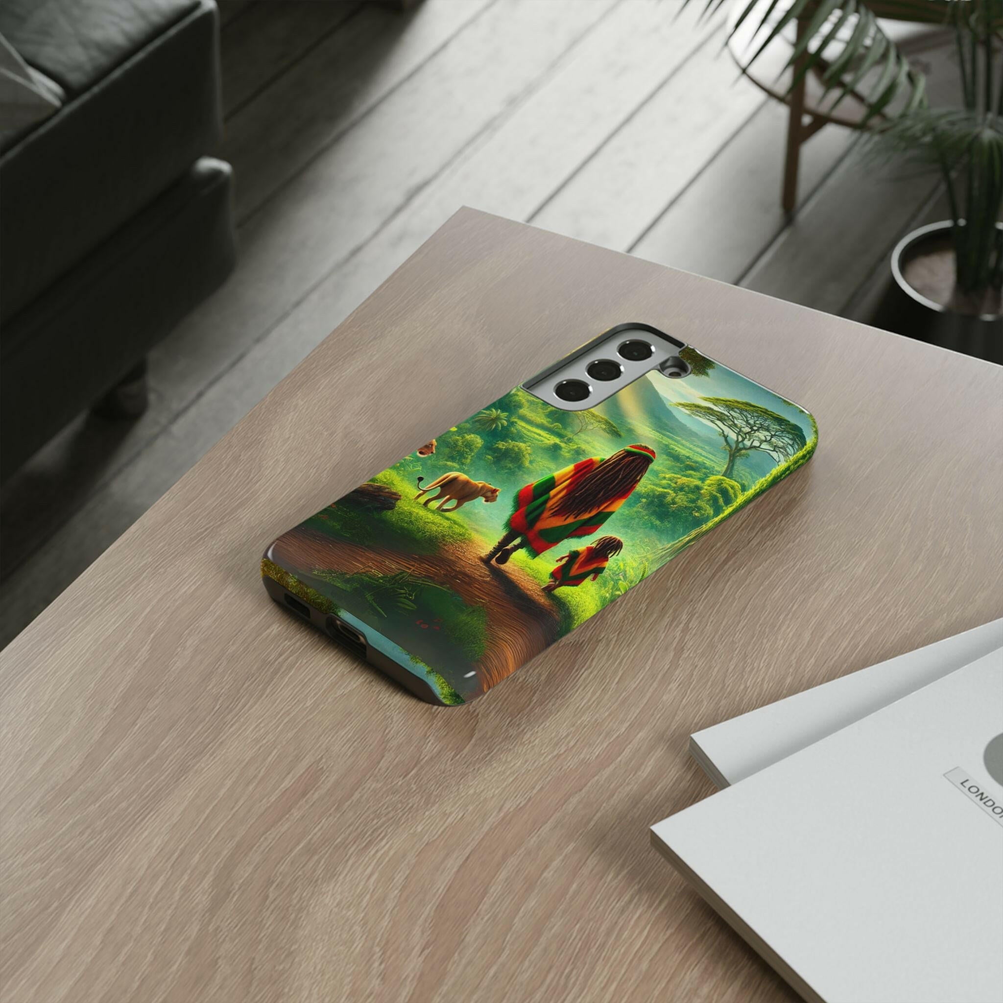 Reggae Jungle Tough Phone Case - MKCM Modern Designs