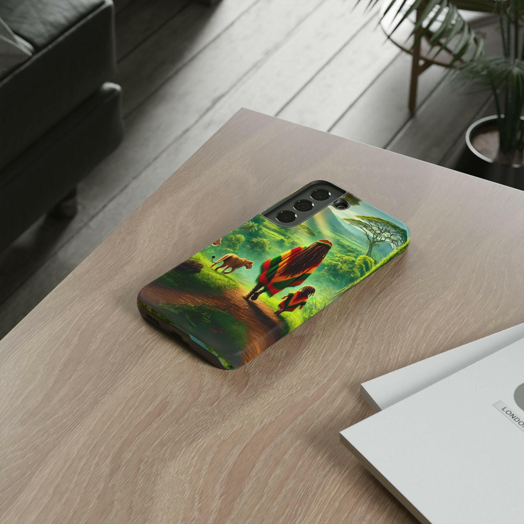 Reggae Jungle Tough Phone Case - MKCM Modern Designs