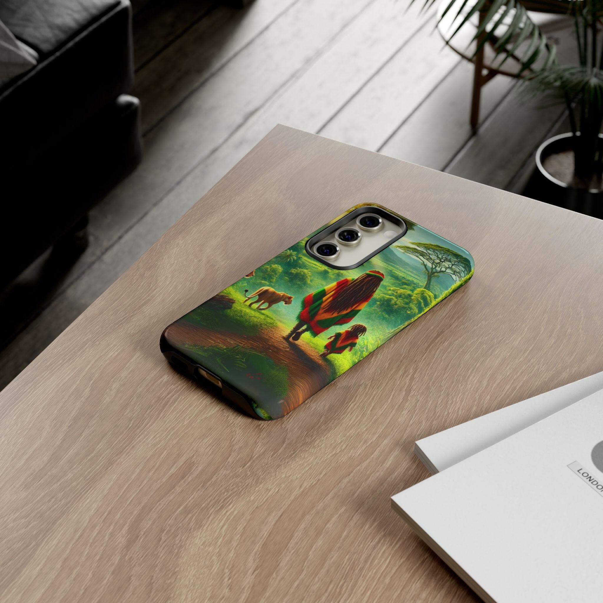 Reggae Jungle Tough Phone Case - MKCM Modern Designs