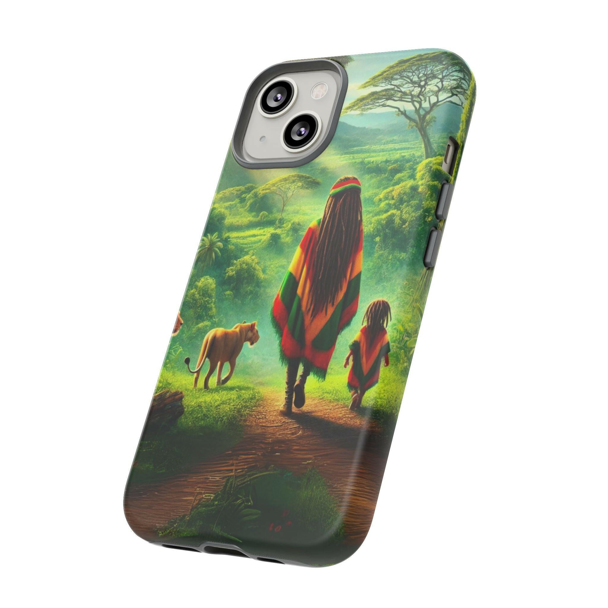 Reggae Jungle Tough Phone Case - MKCM Modern Designs