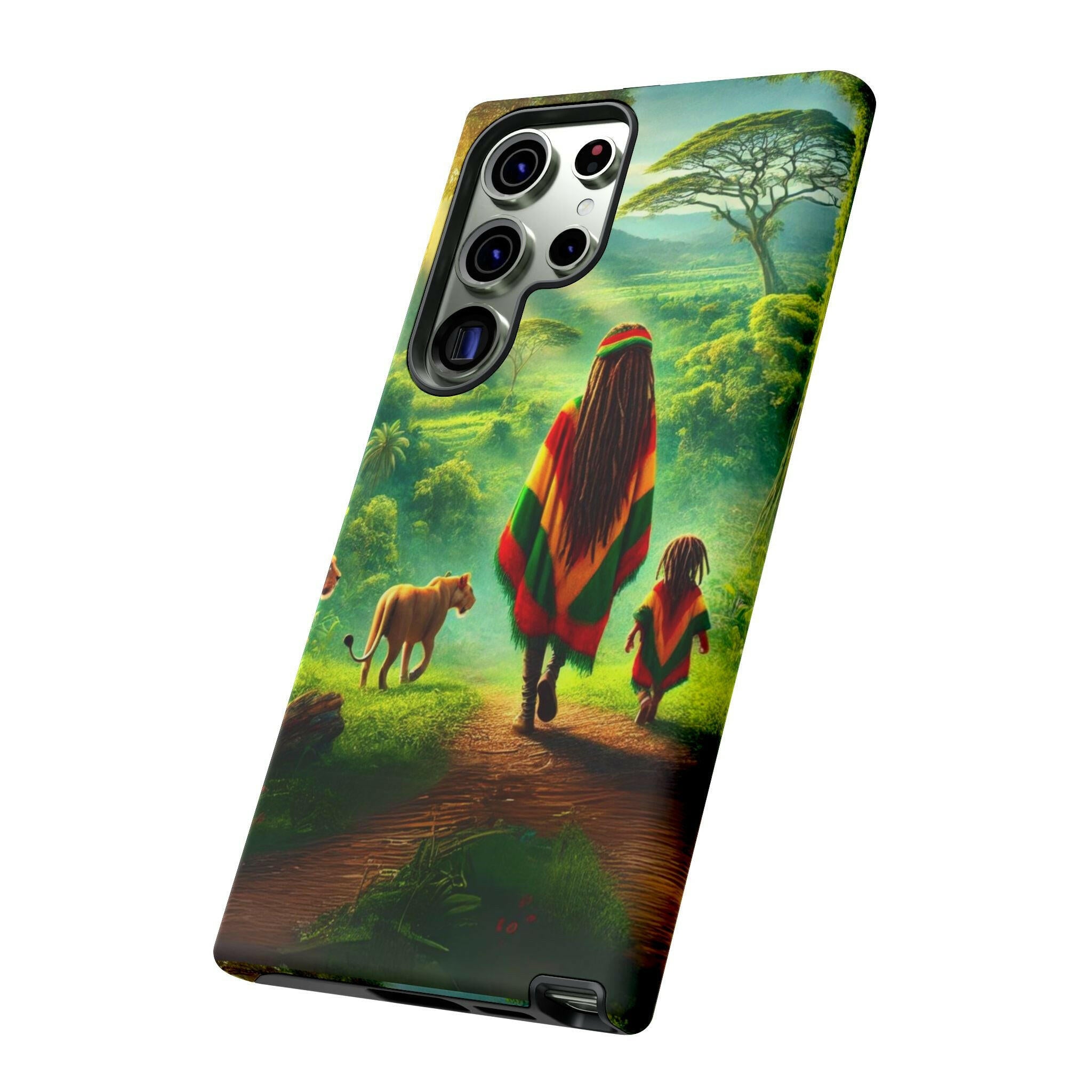 Reggae Jungle Tough Phone Case - MKCM Modern Designs