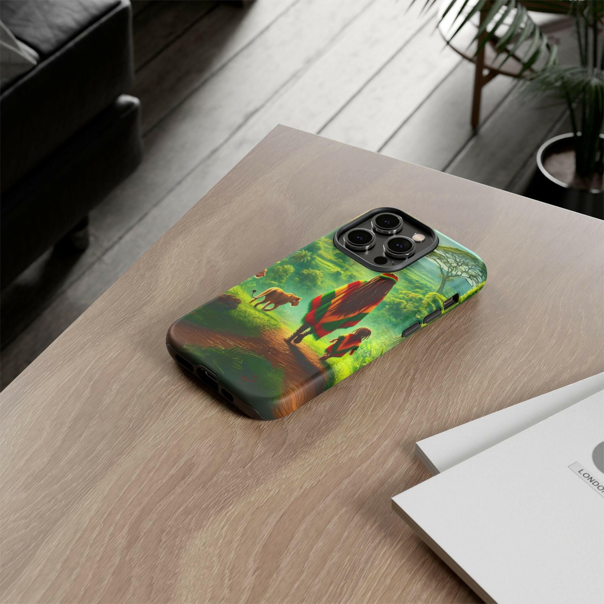 Reggae Jungle Tough Phone Case - MKCM Modern Designs