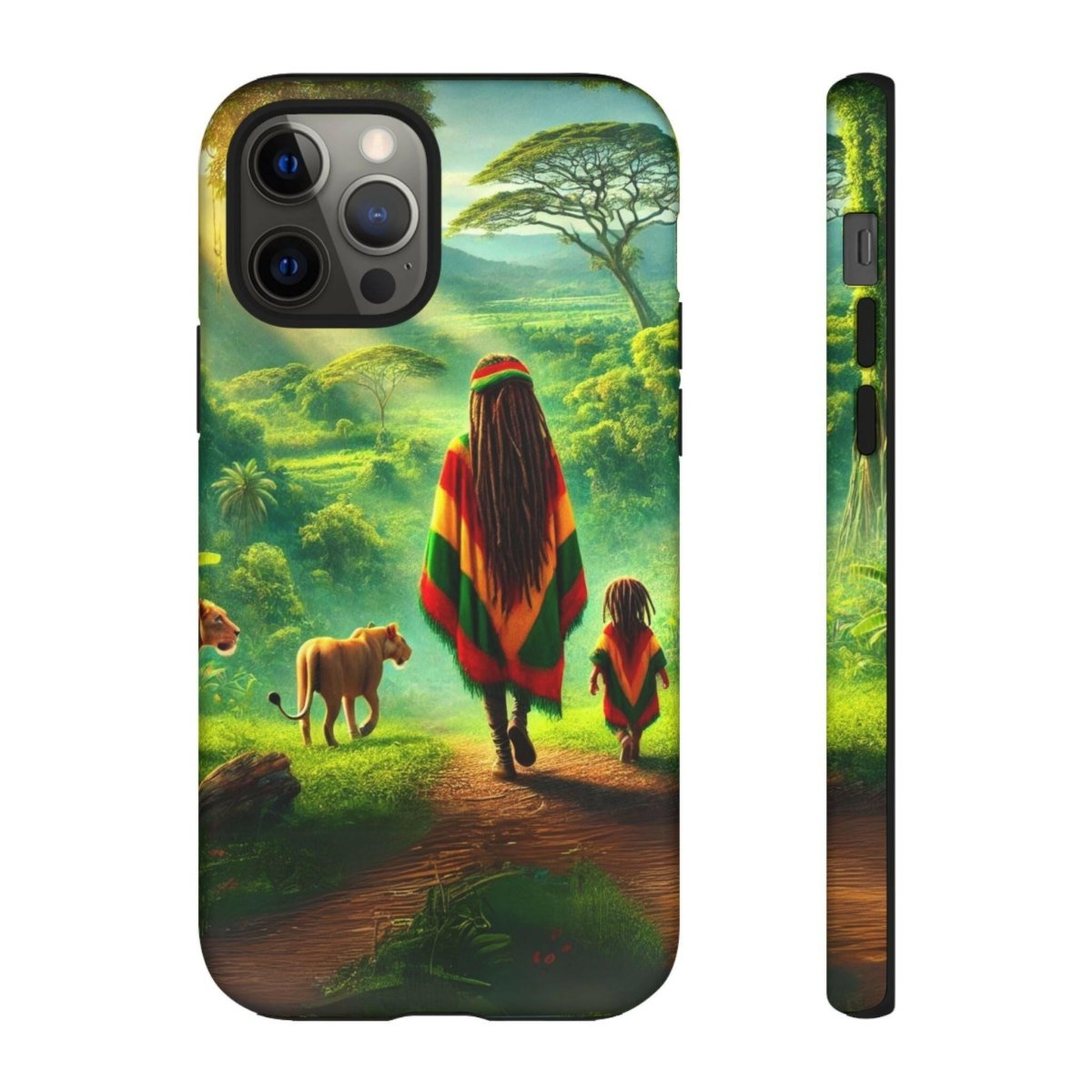 Reggae Jungle Tough Phone Case - MKCM Modern Designs