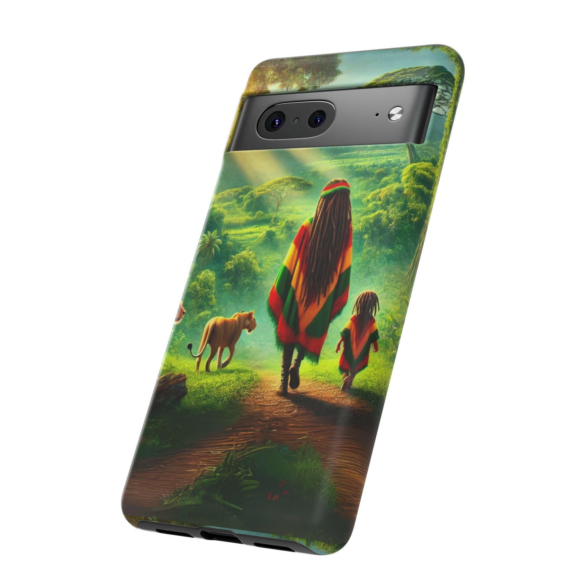 Reggae Jungle Tough Phone Case - MKCM Modern Designs