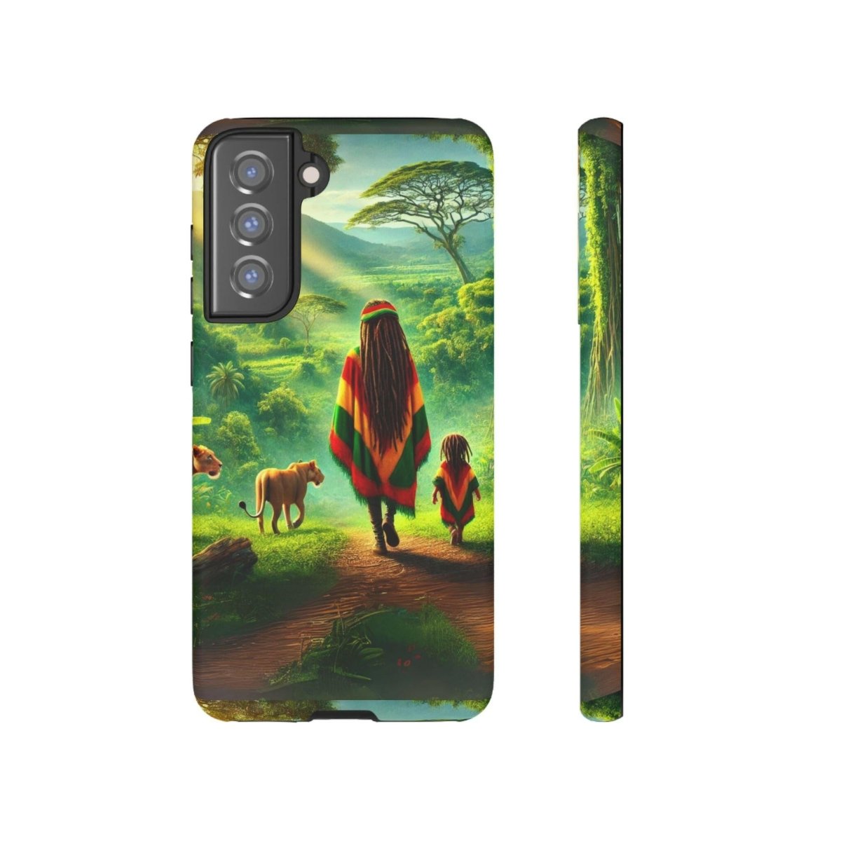 Reggae Jungle Tough Phone Case - MKCM Modern Designs