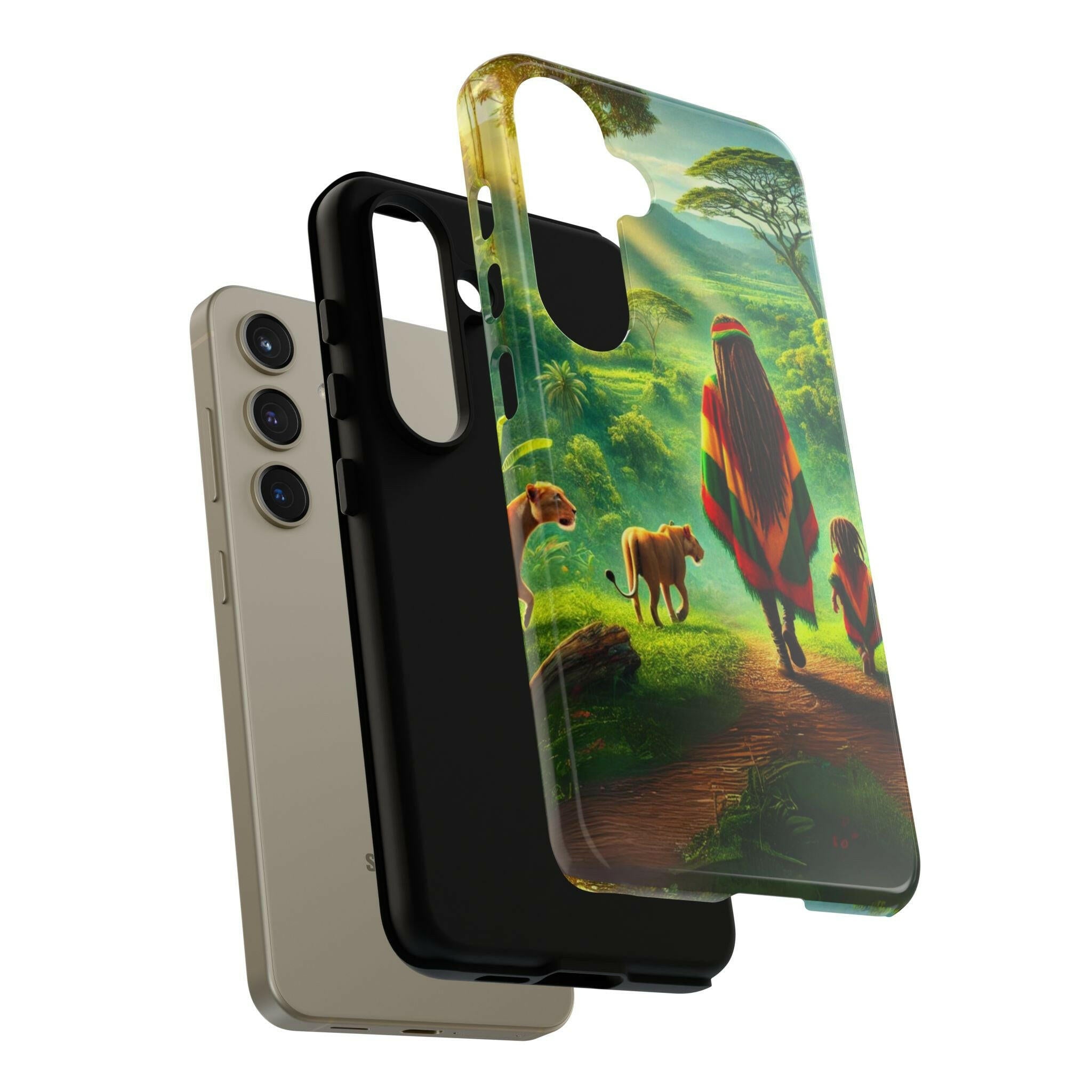 Reggae Jungle Tough Phone Case - MKCM Modern Designs