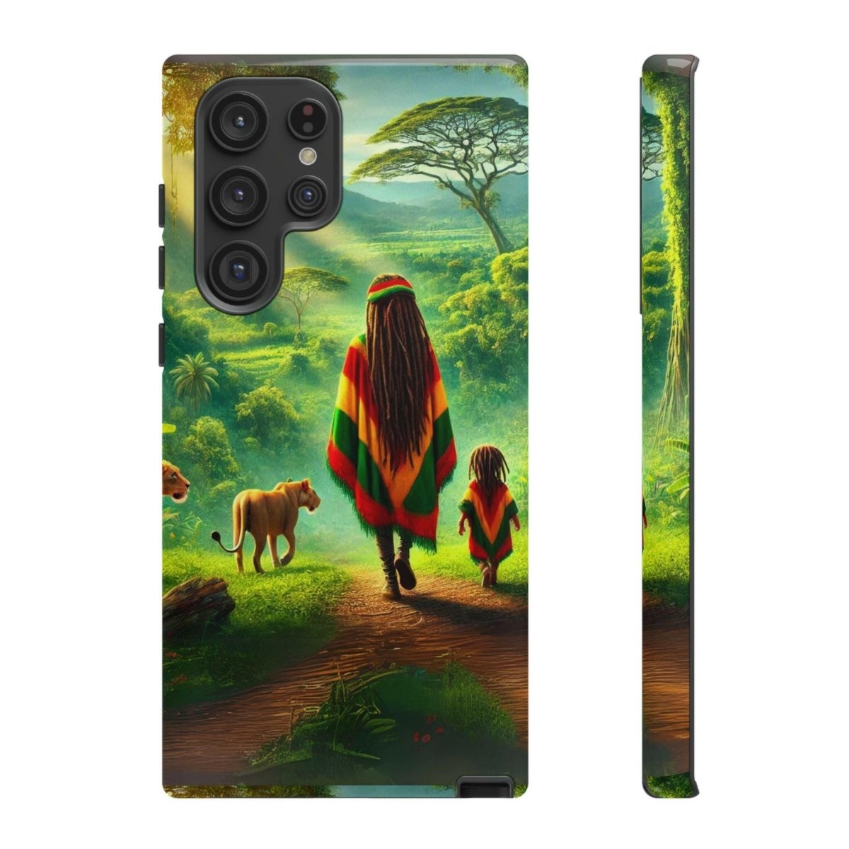 Reggae Jungle Tough Phone Case - MKCM Modern Designs