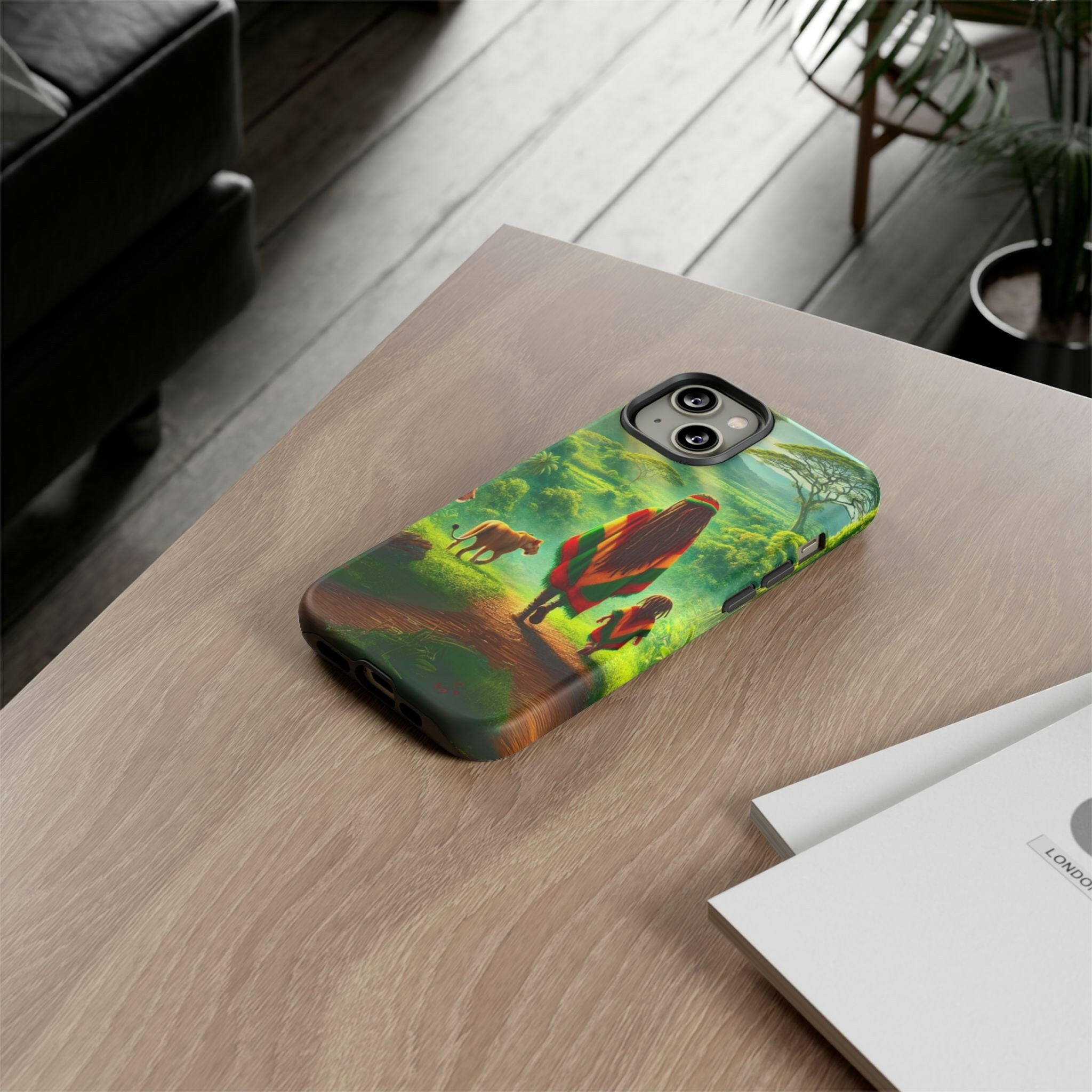 Reggae Jungle Tough Phone Case - MKCM Modern Designs