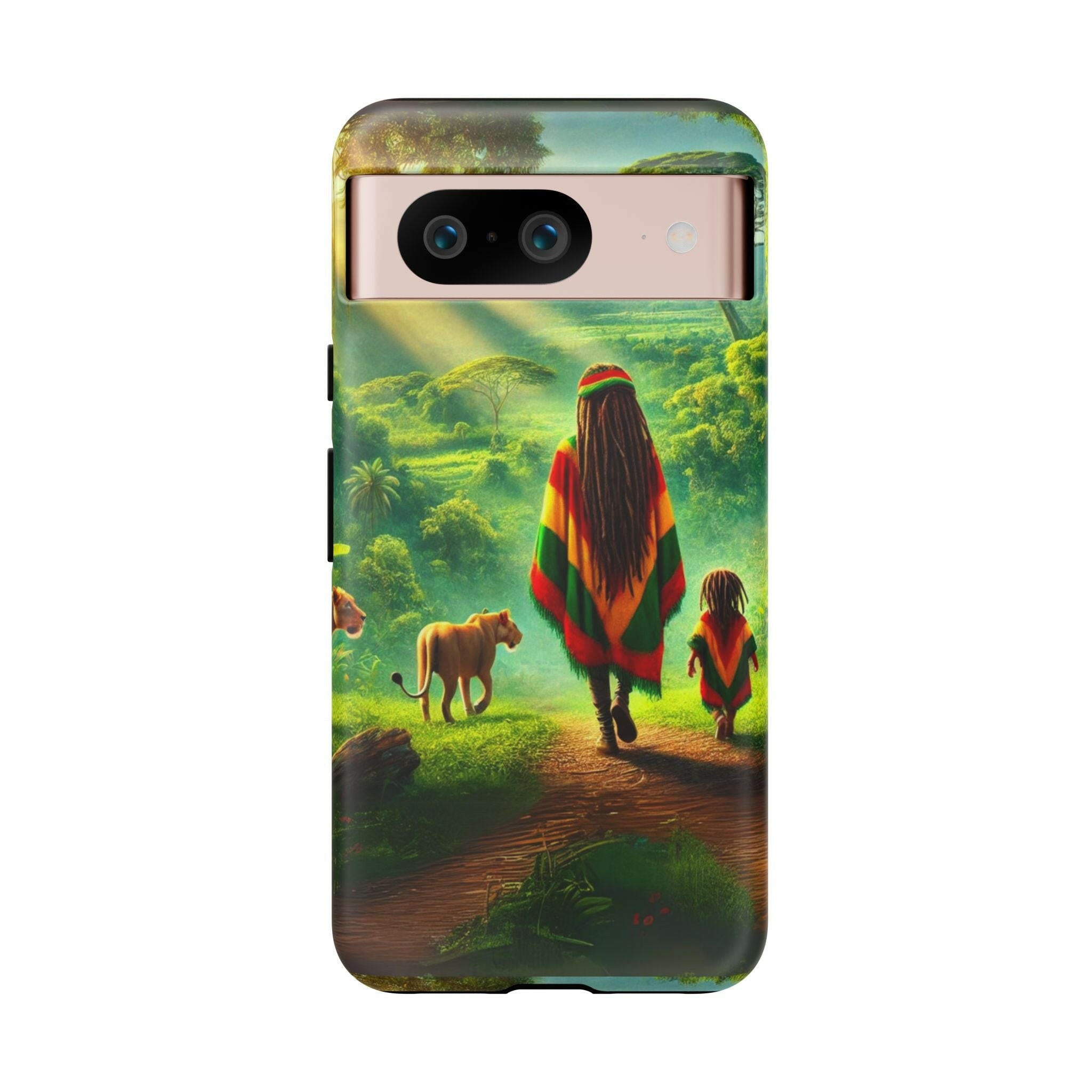 Reggae Jungle Tough Phone Case - MKCM Modern Designs