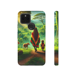 Reggae Jungle Tough Phone Case - MKCM Modern Designs