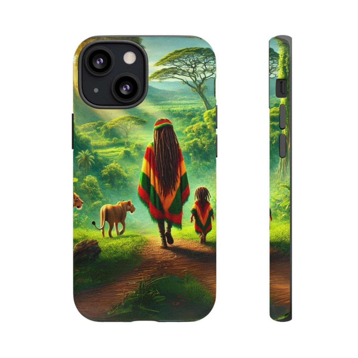 Reggae Jungle Tough Phone Case - MKCM Modern Designs