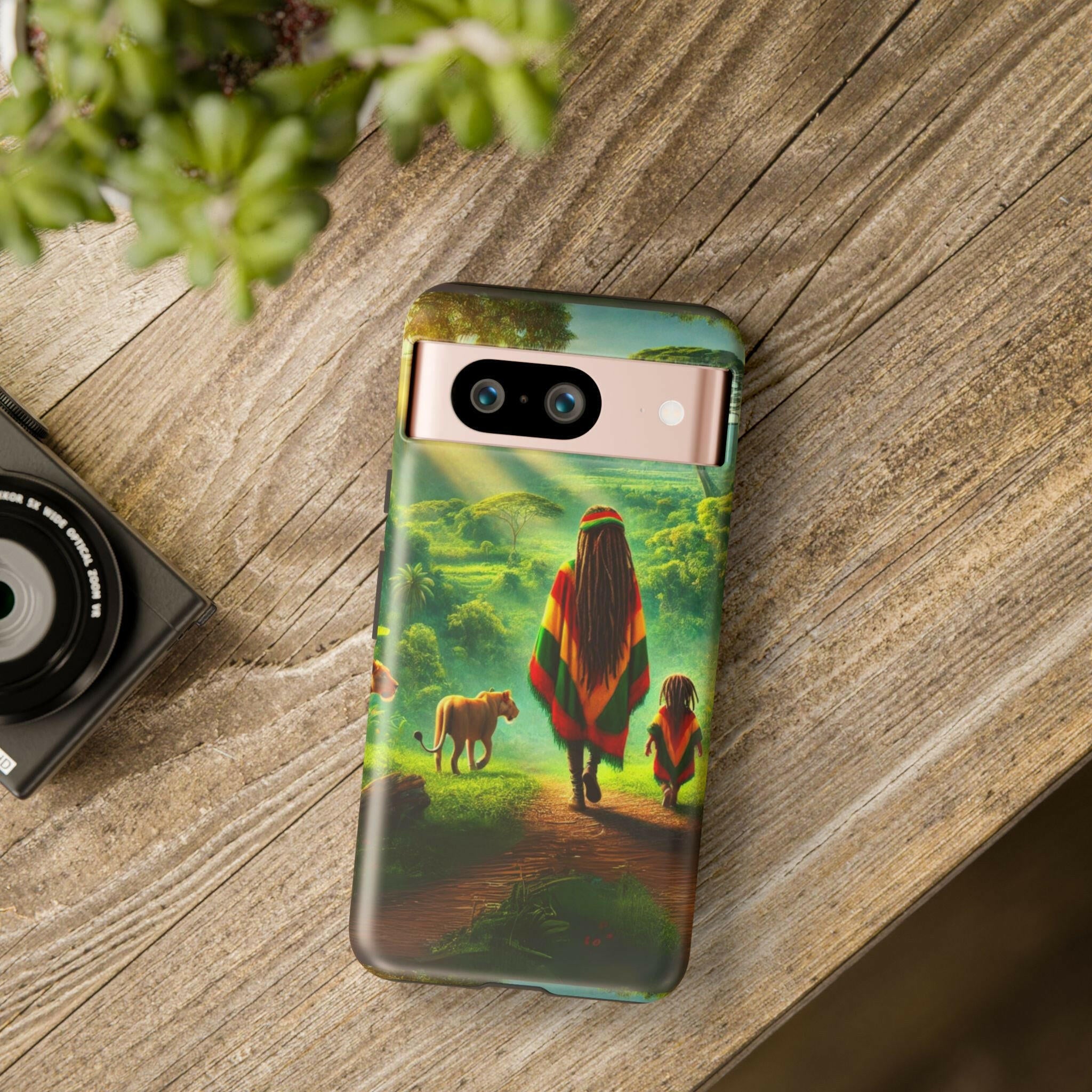 Reggae Jungle Tough Phone Case - MKCM Modern Designs