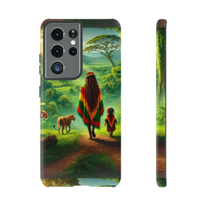 Reggae Jungle Tough Phone Case - MKCM Modern Designs