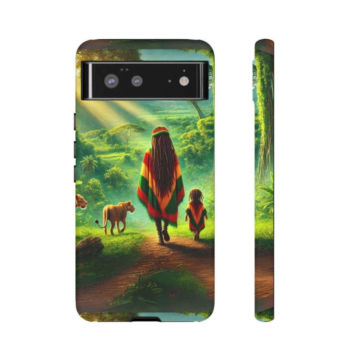 Reggae Jungle Tough Phone Case - MKCM Modern Designs