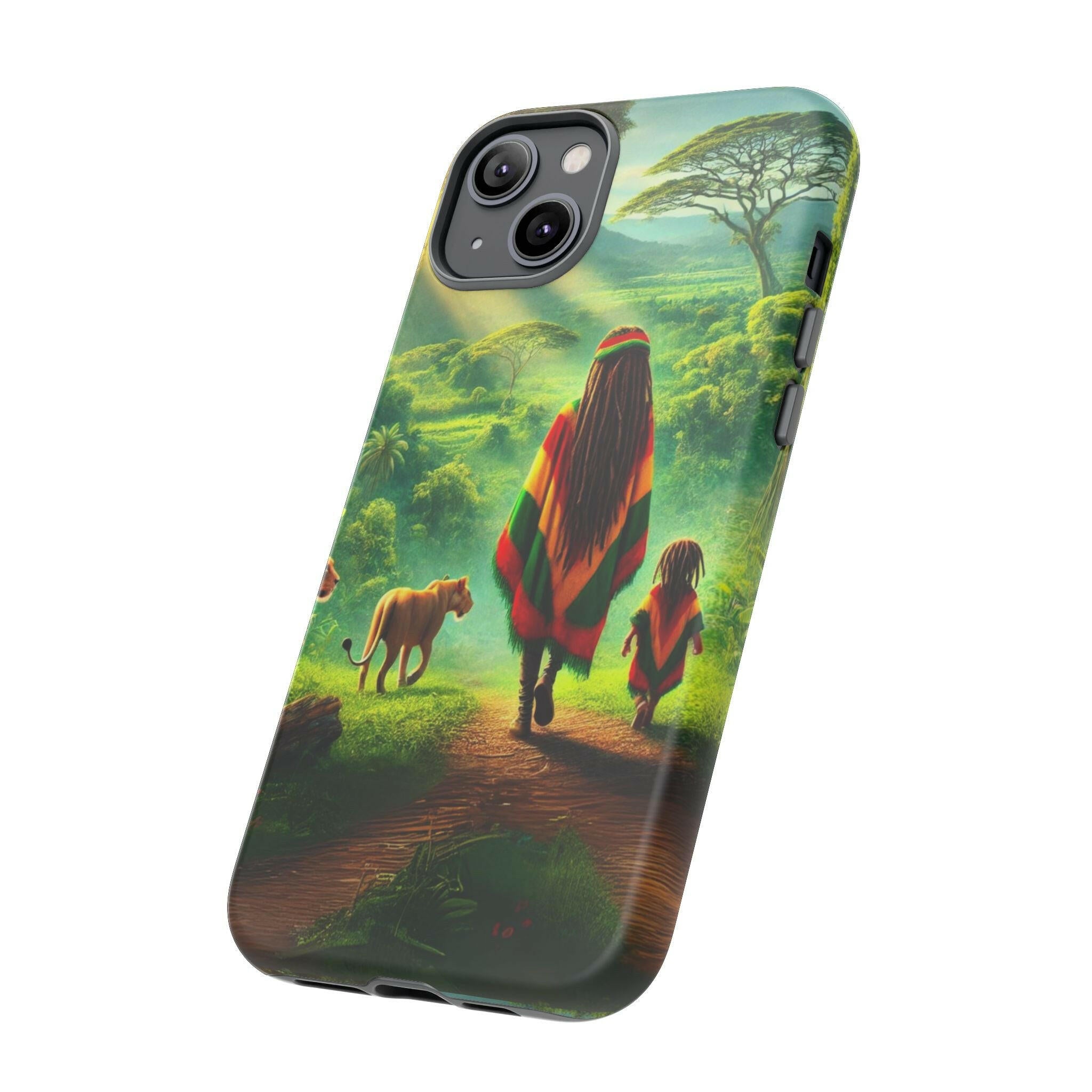 Reggae Jungle Tough Phone Case - MKCM Modern Designs