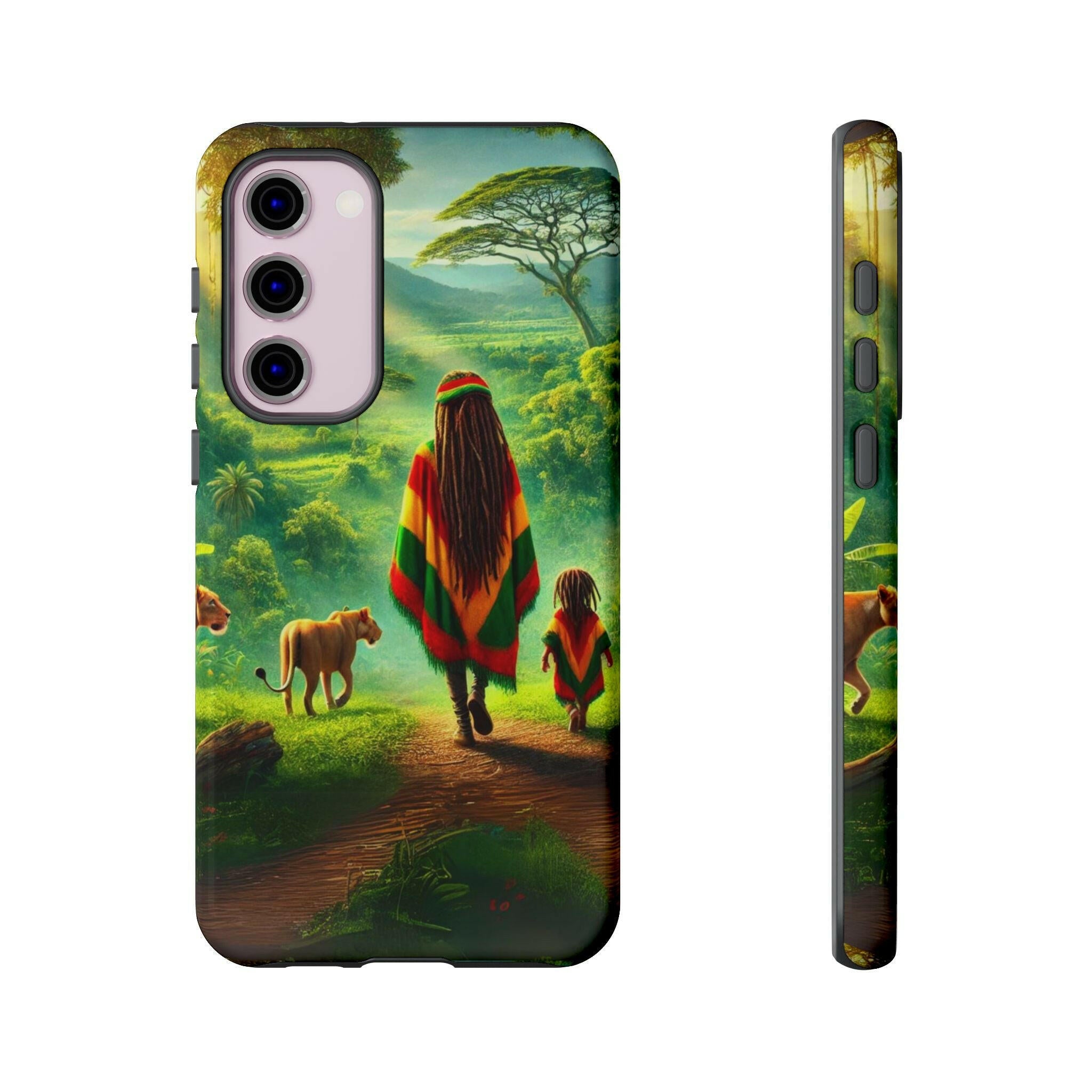 Reggae Jungle Tough Phone Case - MKCM Modern Designs