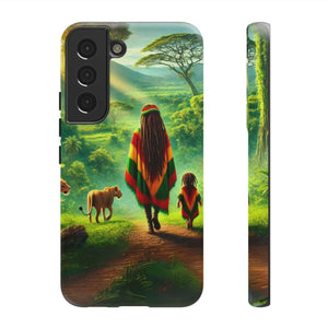 Reggae Jungle Tough Phone Case - MKCM Modern Designs