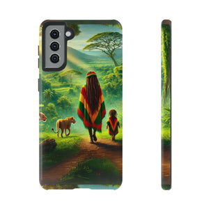 Reggae Jungle Tough Phone Case - MKCM Modern Designs