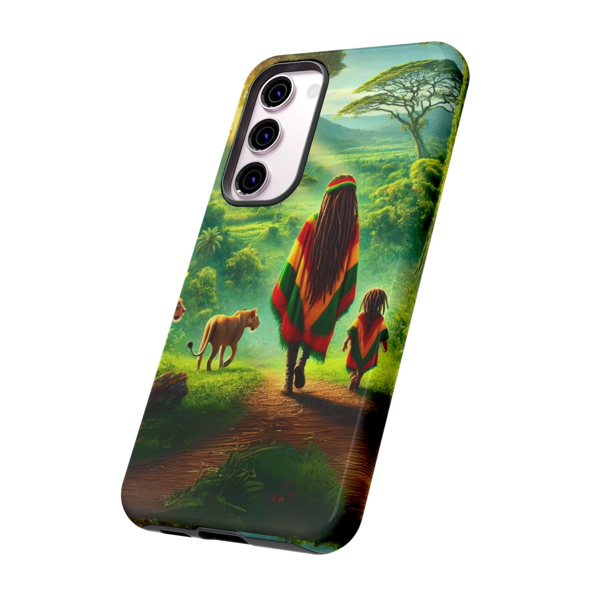 Reggae Jungle Tough Phone Case - MKCM Modern Designs