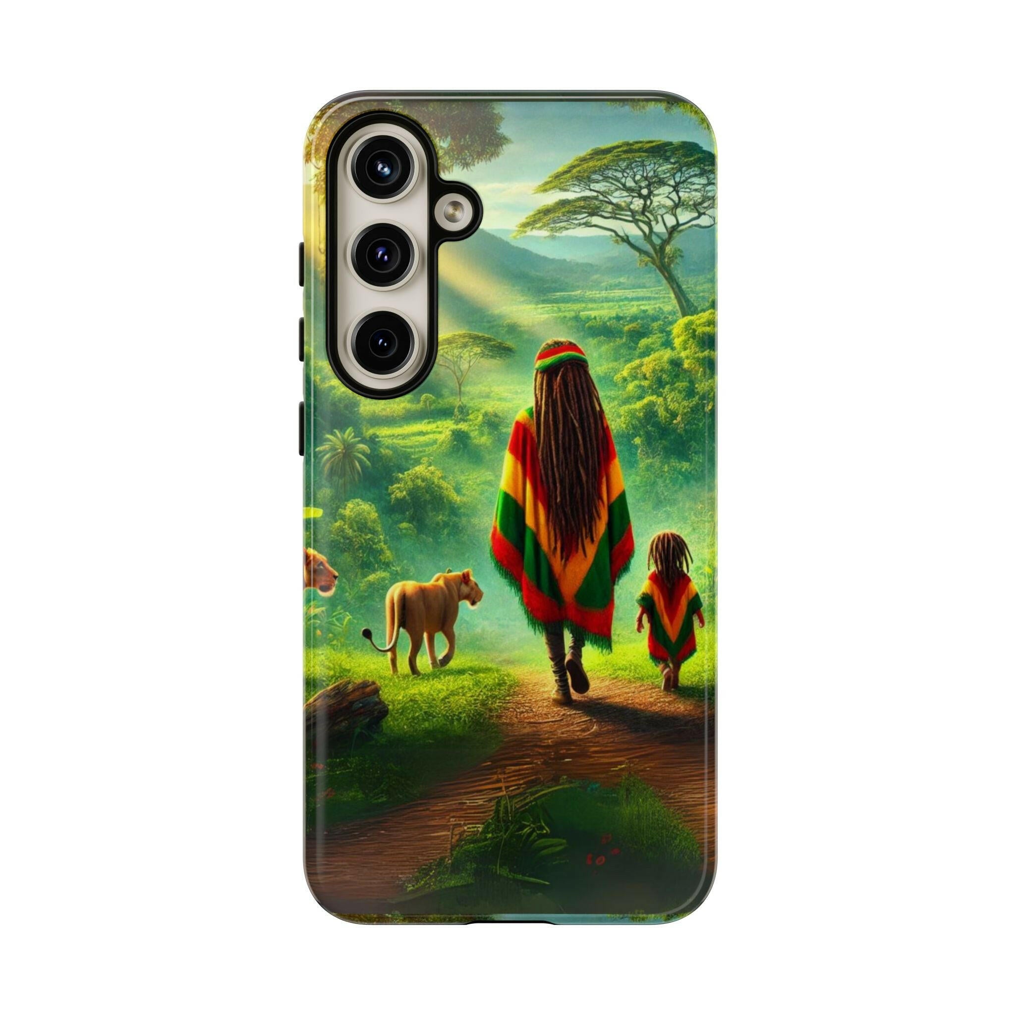 Reggae Jungle Tough Phone Case - MKCM Modern Designs