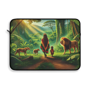 Reggae Woman & Child Laptop Sleeve - MKCM Modern Designs