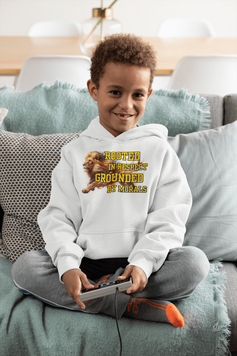 'Respect and Morals' Toddler Hoodie - MKCM Modern Designs