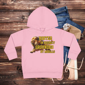 'Respect and Morals' Toddler Hoodie - MKCM Modern Designs