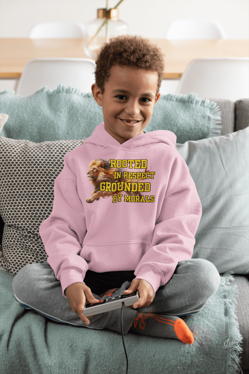 'Respect and Morals' Toddler Hoodie - MKCM Modern Designs