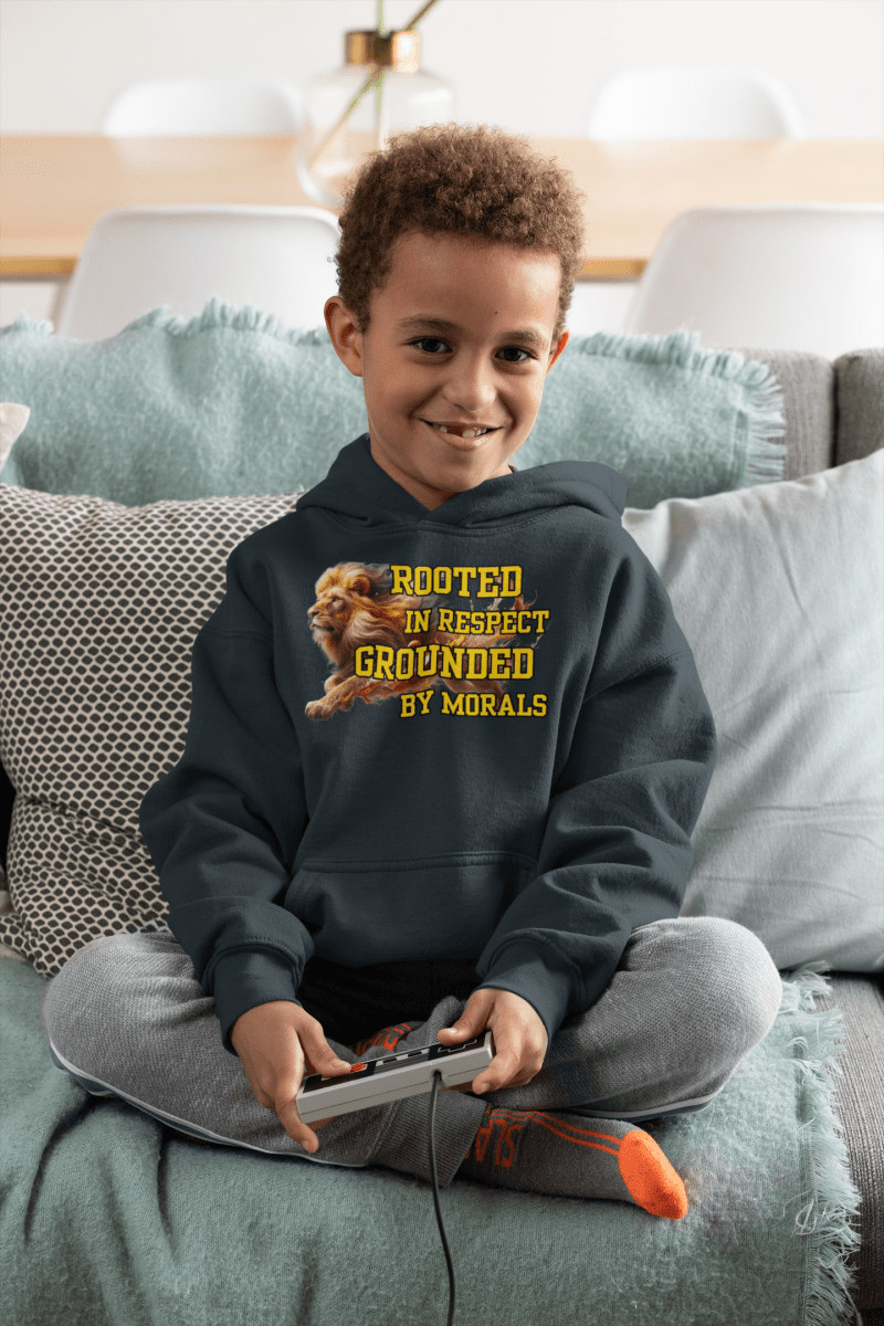 'Respect and Morals' Toddler Hoodie - MKCM Modern Designs