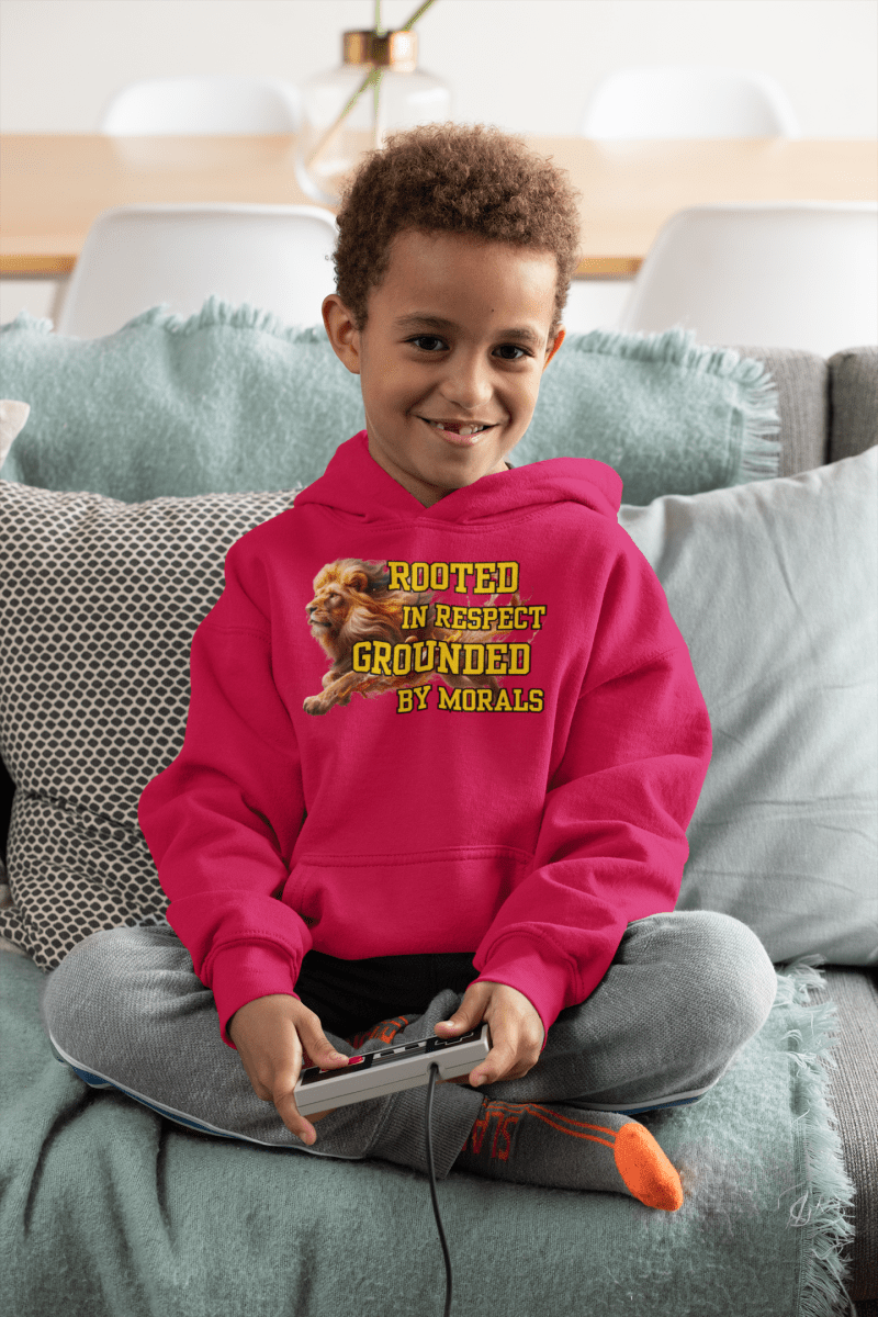 'Respect and Morals' Toddler Hoodie - MKCM Modern Designs