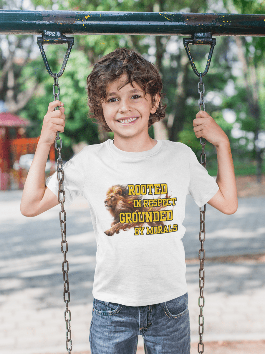 'Respect and Morals’ Toddler Tee - MKCM Modern Designs