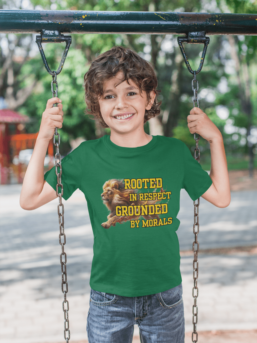 'Respect and Morals’ Toddler Tee - MKCM Modern Designs