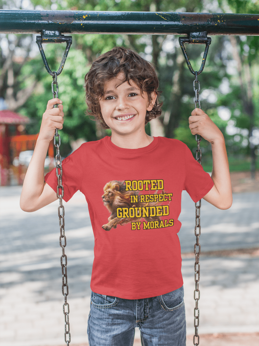 'Respect and Morals’ Toddler Tee - MKCM Modern Designs