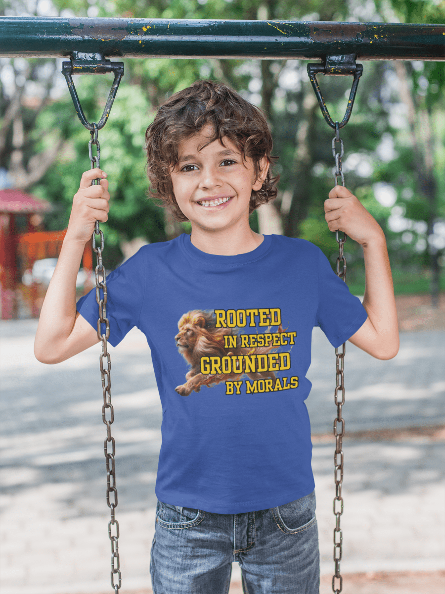 'Respect and Morals’ Toddler Tee - MKCM Modern Designs