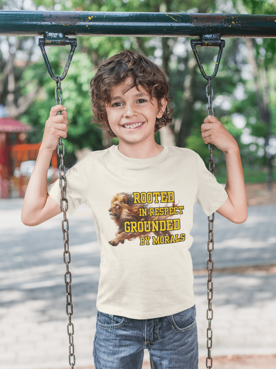 'Respect and Morals’ Toddler Tee - MKCM Modern Designs