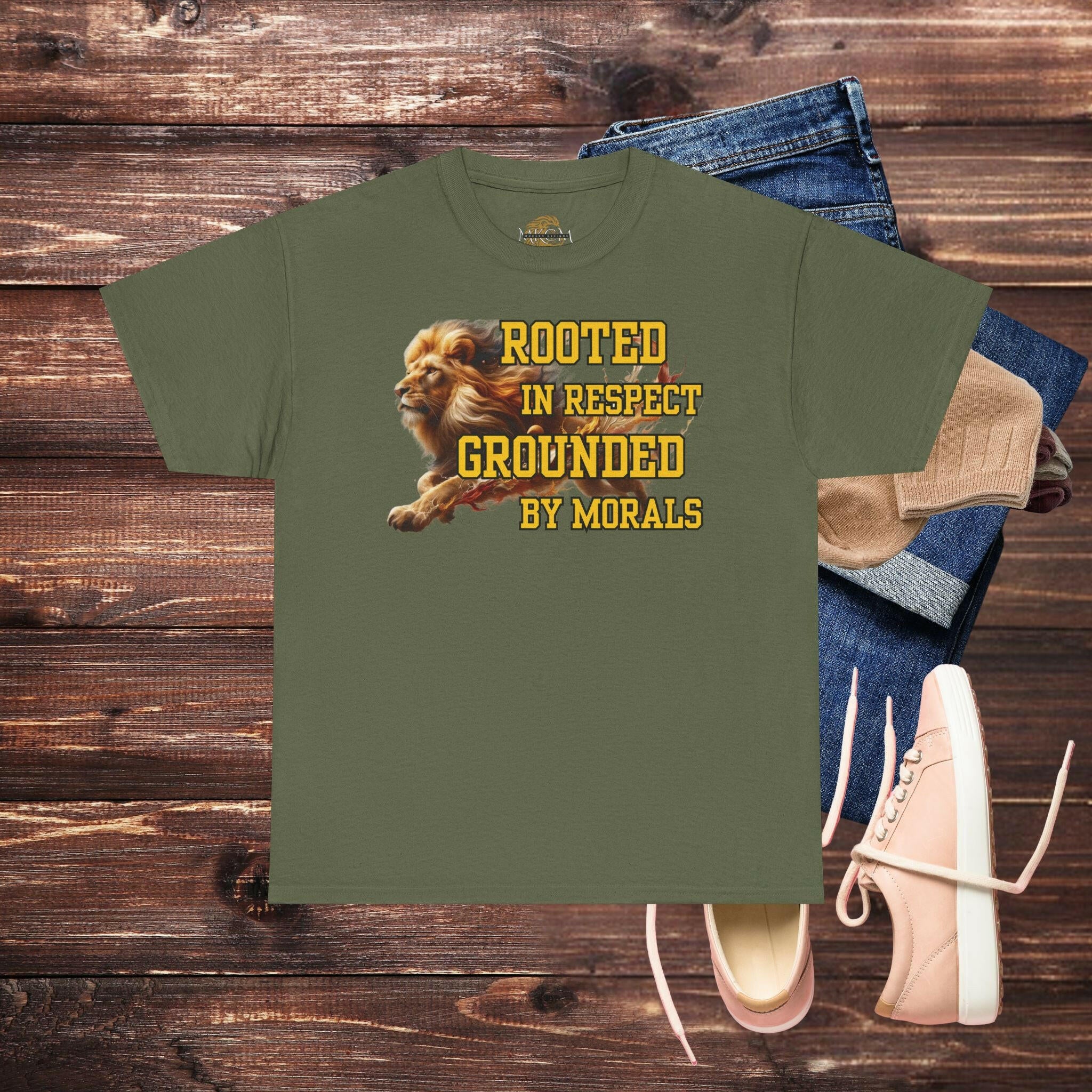 ‘Respect and Morals' Women's Tee - MKCM Modern Designs