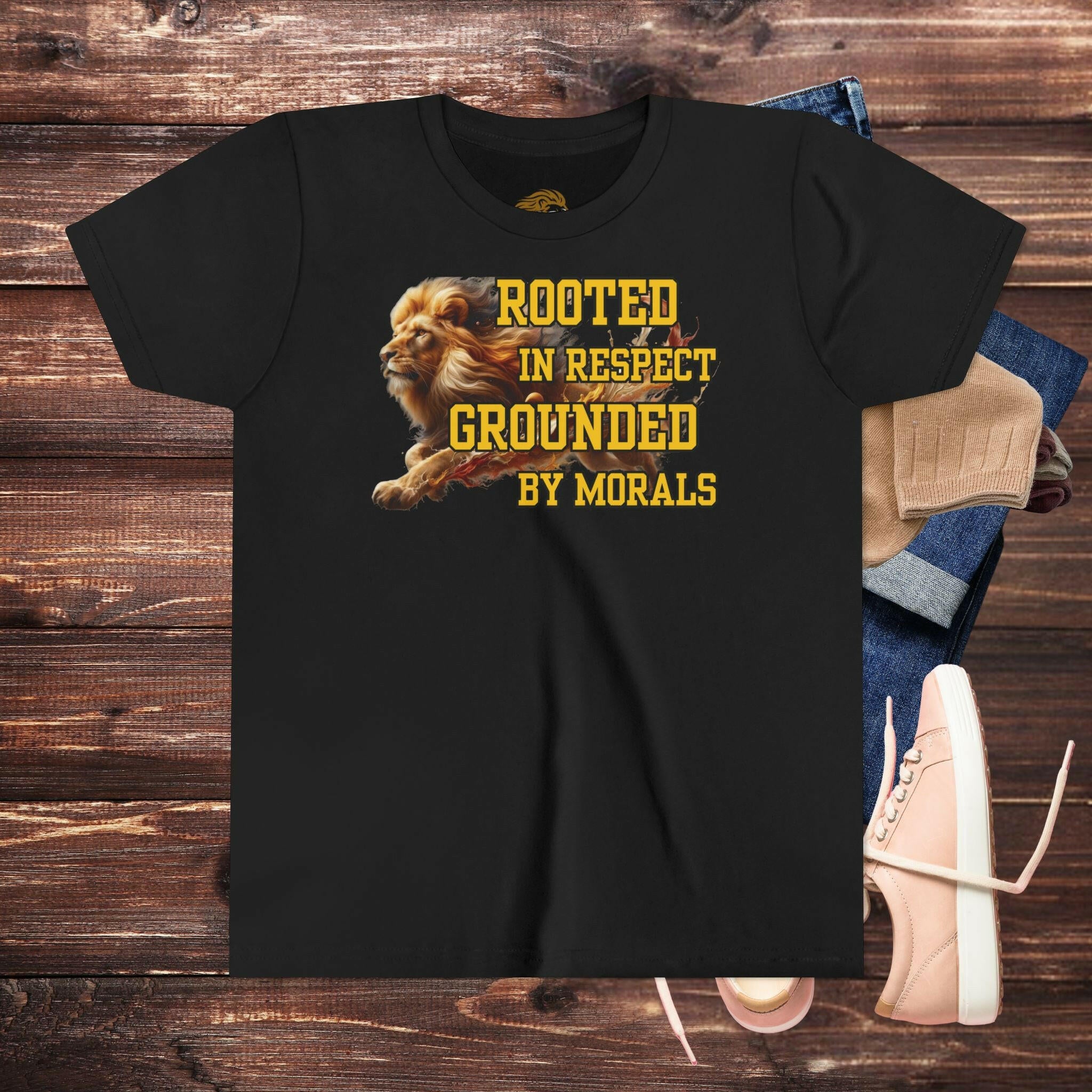 ‘Respect and Morals' Youth Shirt - MKCM Modern Designs