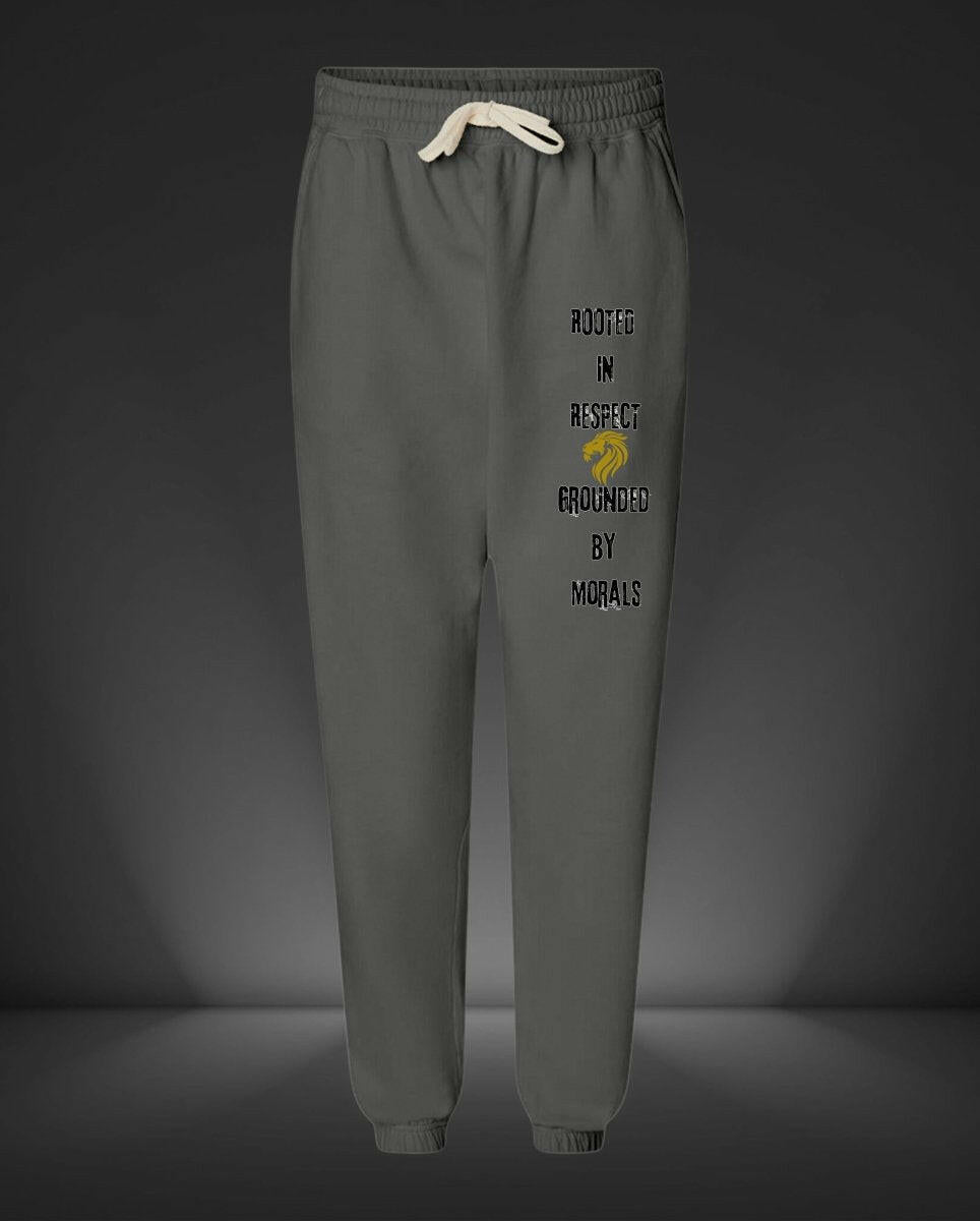 'Respect & Morals' Fleece Joggers - MKCM Modern Designs