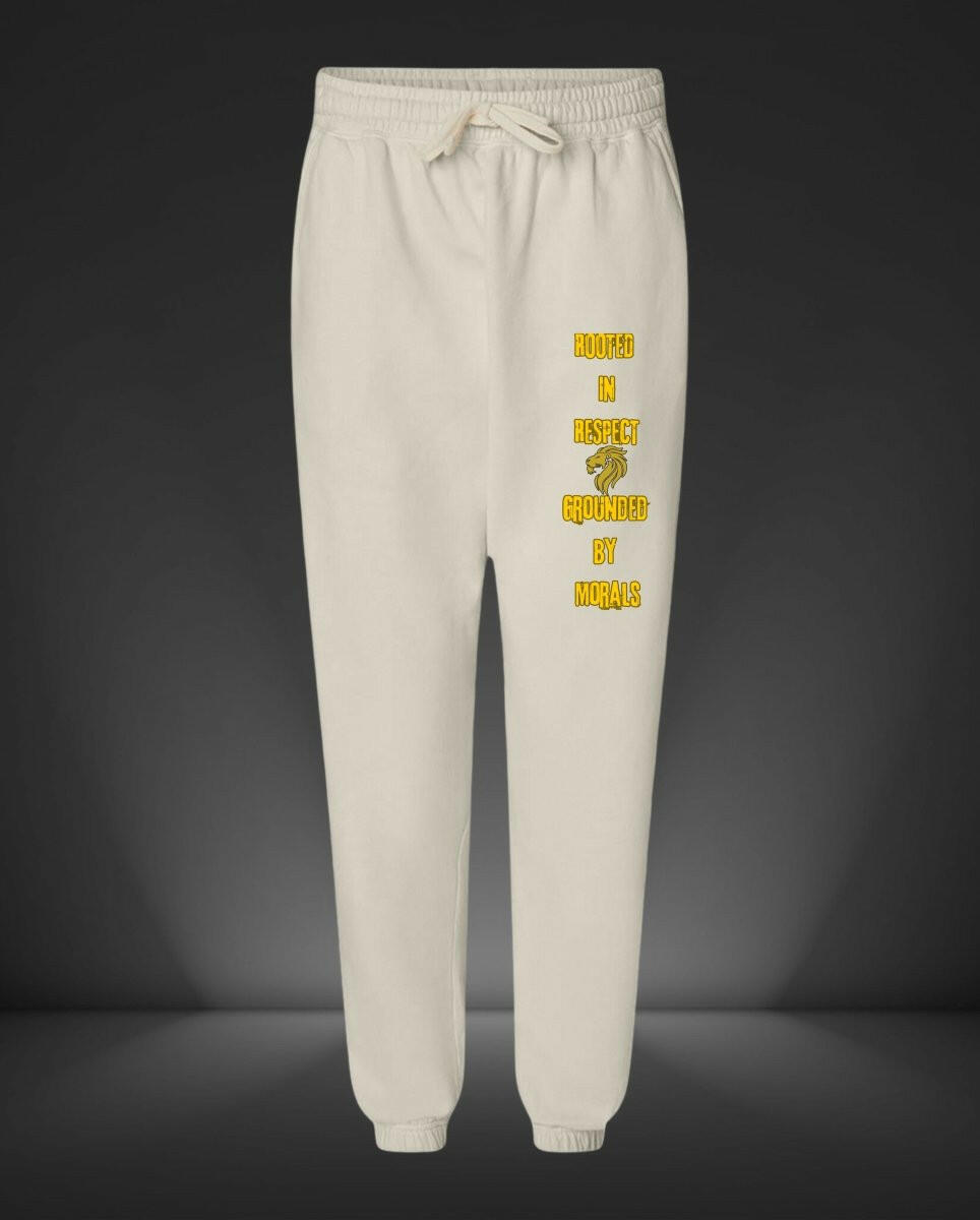 'Respect & Morals' Fleece Joggers - MKCM Modern Designs