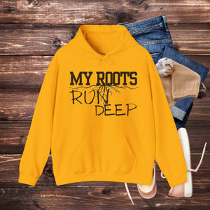 'Roots Run Deep' Men's Hoodie - MKCM Modern Designs